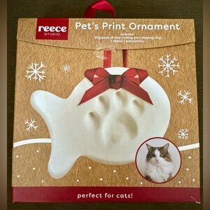 NIB Reece Studio Pet’s Print Ornament Perfect for Cats!